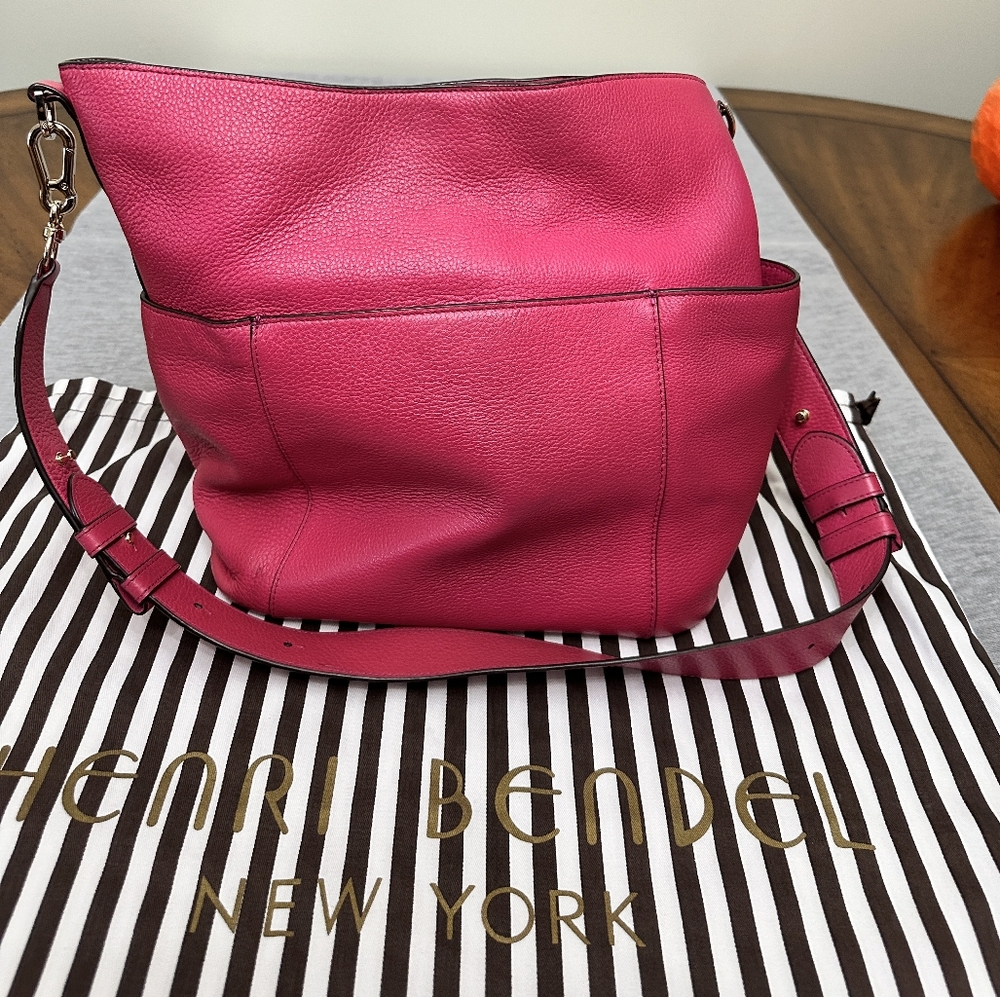 Henri Bendel Leather Shoulder Bag